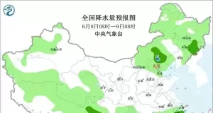 今明两天强降雨缩减至华南等地 南方暑热短暂消减
New