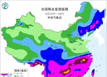 6月下半月这些时段，四川局部区域有臭氧污染风险
New