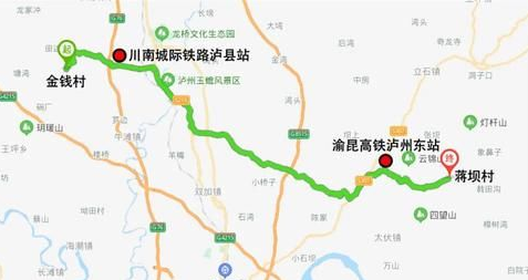 泸东大道预计2021年开工 将连接泸县两座高铁站-1.png