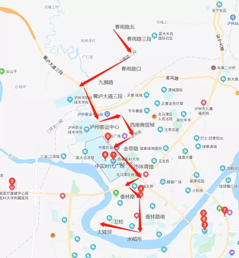 泸州再新增两条公交线路 ！ 直达天立春雨学校门口！-1.jpg