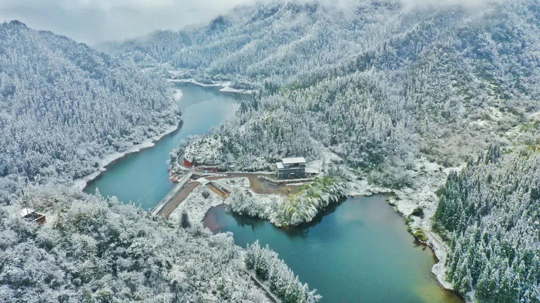 泸州红龙湖森林公园下雪了，多图实拍！-3.jpg