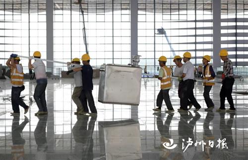 最新内部图片曝光！泸州高铁站装修工程即将完成！-3.jpg