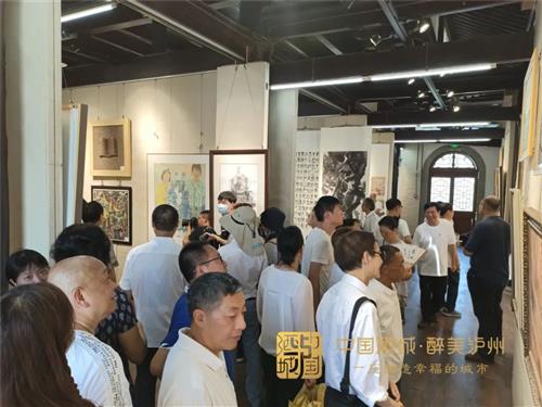 展出至27日！泸州市庆祝中国共产党成立100周年美术、书法、摄影联展开展-2.jpg