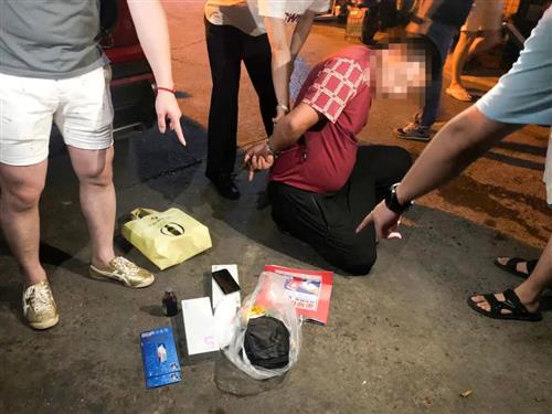 蒙面劫匪持刀威胁女子“不准喊”，8小时落网-11.jpg
