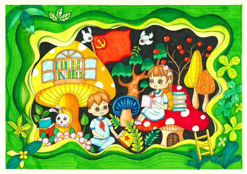 有你家孩子吗？泸州“我的书屋·我的梦”活动90件优秀作品出炉-12.jpg