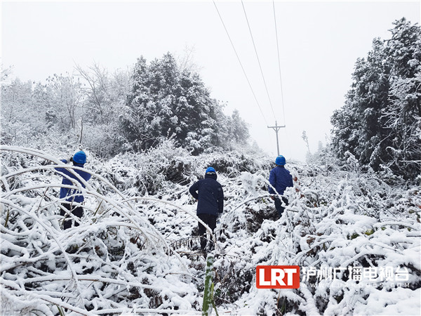 泸州古蔺、叙永县出现雨雪天气，200余人保供电-1.jpeg