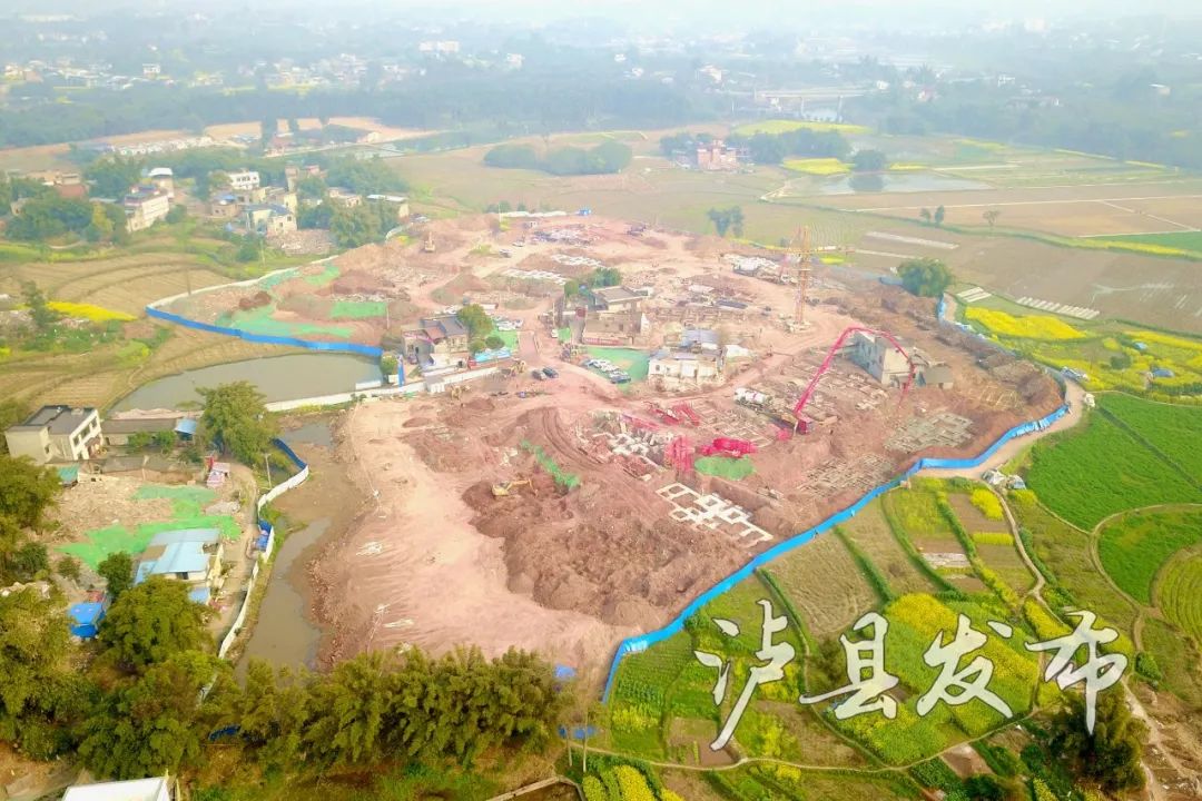 预计年内完工，泸州泸县又一个新村聚居点全力建设中-1.jpg