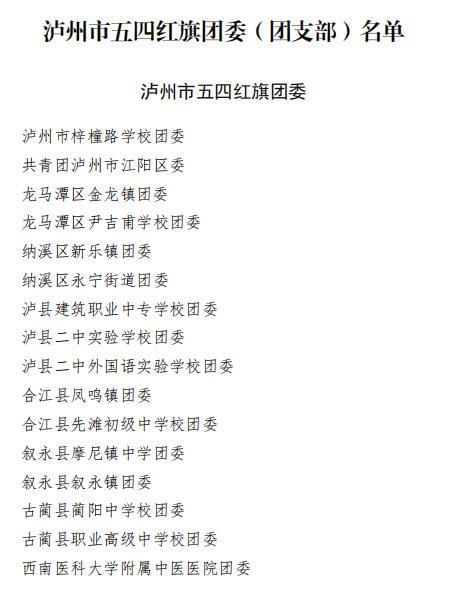 青春榜样！泸州市“两红两优”表扬名单来了，有你认识的吗？-2.jpg