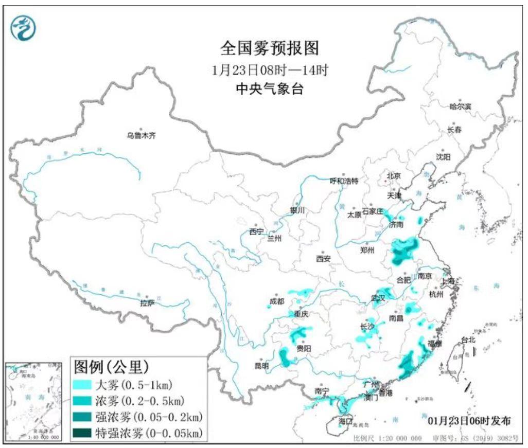能见度小于200米，合江县今晨发布大雾橙色预警信号-1.jpg