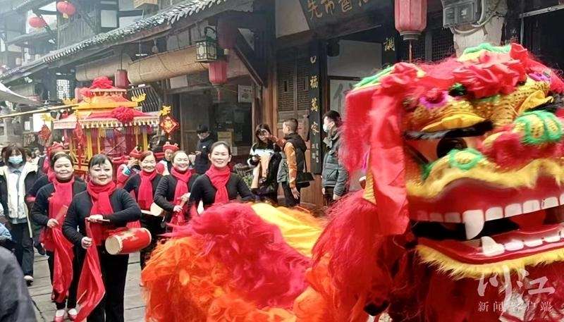 热热闹闹民俗味 过新年，合江尧坝古镇好戏连台-4.jpg