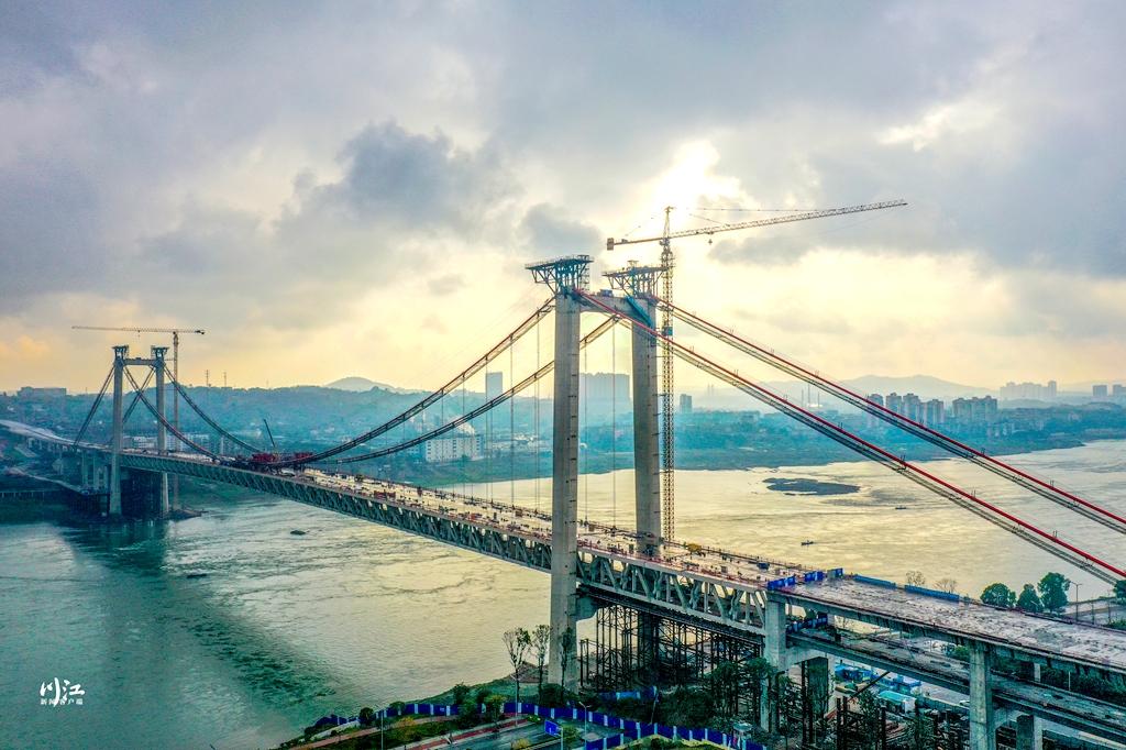 泸州长江二桥加紧建设！高清美图曝光！快看-7.jpg