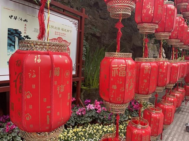 酒城新春氛围感拉满 200万盆花卉、近9000个灯笼扮靓四川泸州-2.jpg